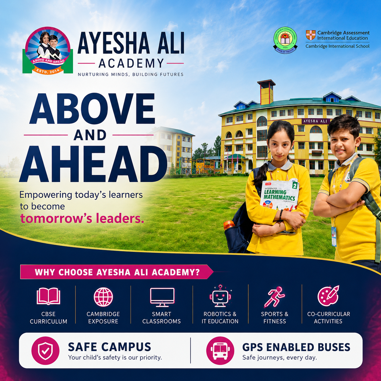 Admission Banner